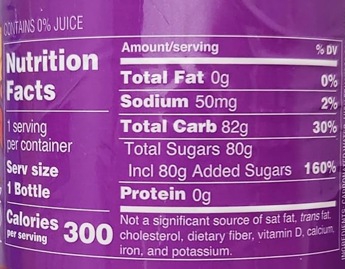 Fruit Flavored Sparkling Soda Pop Soft Drink 20oz Plastic Bottles (6pack variety Fruit Punch Grape Strawberry Berry Pineapple Orange)