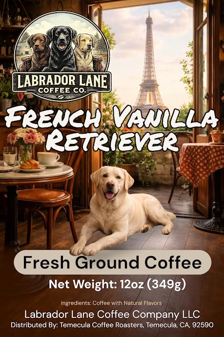 French Vanilla Retriever Flavored Small Batch Premium Coffee - 12oz