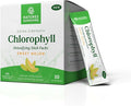 Nature's Sunshine Chlorophyll Stick Packs: Supercharge Your Detox and Boost Gut Health in Convenient Delicious Stick Packs (Sweet Melon)