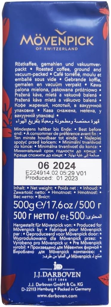 Himmlische Original German roast ground coffee 500g (pack of 2)