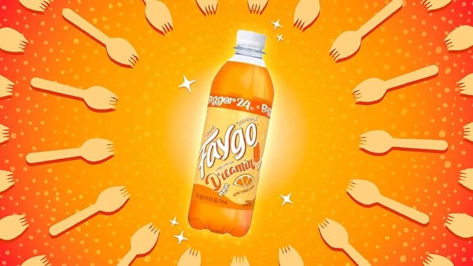 Faygoo Dreamin Orange 24oz (24 pack bottles)