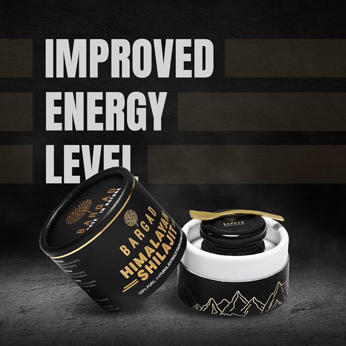 Pure Himalayan Shilajit Resin High Potency for Men &amp Women | Lab Tested | Gold Grade 100% Pure Shilajit with Fulvic Acid &amp 85+ Trace Minerals for Energy Boost &amp Immune Support | 30 Gm