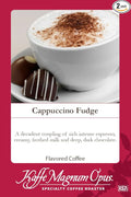 Kaffe Magnum Opus Cappuccino Fudge Coffee Whole Bean Rich Espresso 2 Packs of 5 lb Each