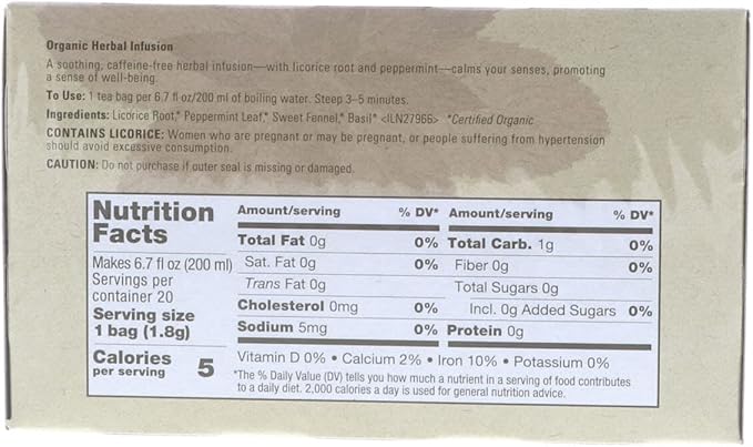 Aveda Comforting Tea Bags - 20x1.8g/0.06oz