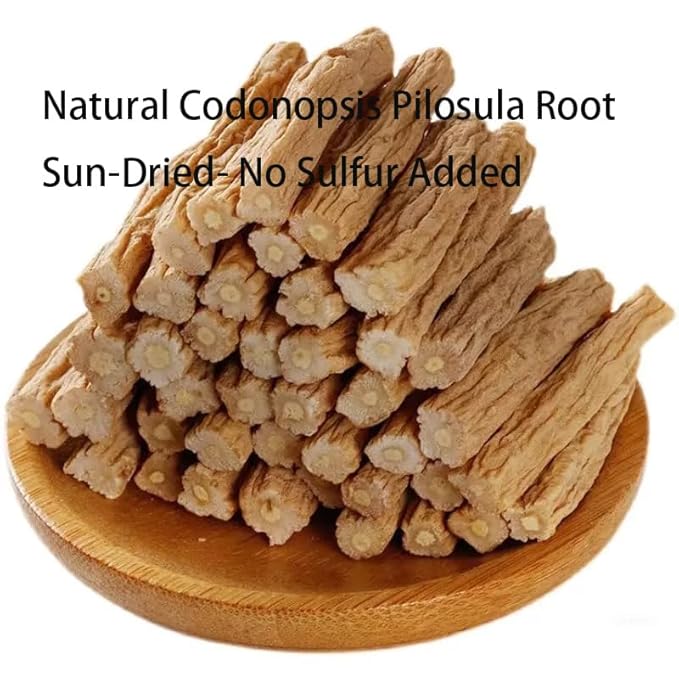 Codonopsis Root Dried Codonopsis Pilosula -7.05oz/200g-Pure Natural Chinese Herbal Medicine Dang Shen-党参 -For Tea &amp Soup (Codonopsis Root)