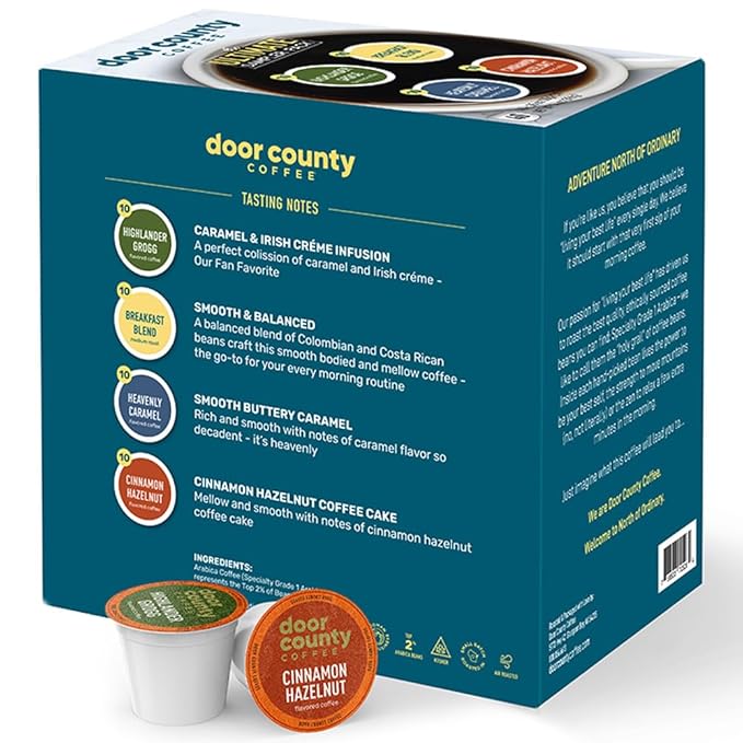 Ultimate Single Serve Cup Sampler 40 Cups Variety Pack