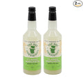 Top Hat Classic Agave Lime Margarita Mix - Handcrafted with Organic Agave Nectar &amp Organic Lime Juice - Lower in Sugar and Carbs - Cocktail Mix - Margarita Mixer - 2 Pack of 32oz Bottles