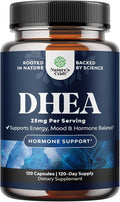 DHEA Supplement for Women &amp Men - Pure DHEA 25mg for Hormone Balance Improves Mood Stability Brain Function Immune System Energy &amp Fertility - Dehydroepiandrosterone Capsules for Adults -