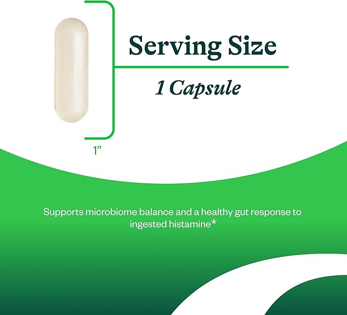 Seeking Health ProBiota HistaminX - Digestion Supplement for Gut Health Support - Support Histamine with Lactobacillus Plantarum &amp Lactobacillus Salivarius - Support Immune &amp Skin Health - 60