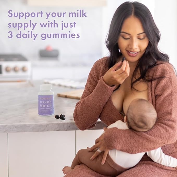 Boobie Bears Lactation Support Gummies | Helps As Milk Supply Booster &amp Supports Immune Health &amp Hair Growth | Breastfeeding Supplements with Zinc &amp Elderberry for Milk Supply Increase 12