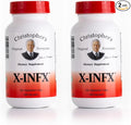 Christopher's Original Formulas X-INFX Formula Natural Immune Support 2 Pack 100 Caps Each
