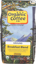 Organic Coffee Company Ground Coffee - Breakfast Blend - Case of 6-12 oz.