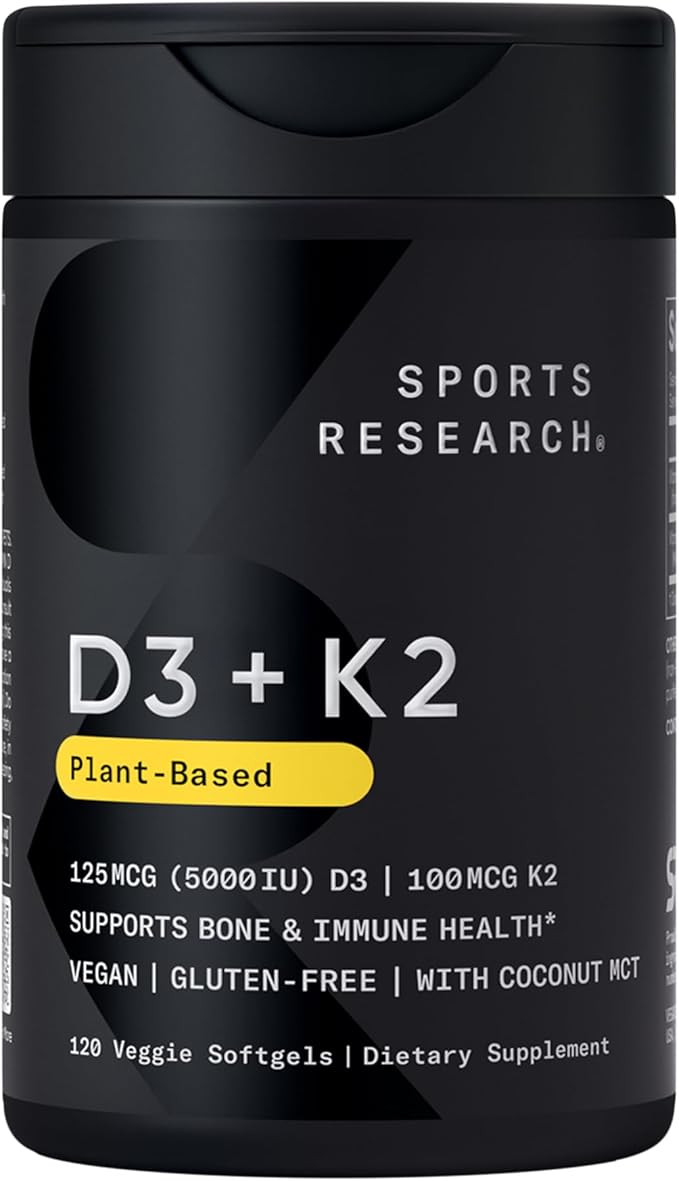 Sports Research® Multivitamins Pack - DHA Omega-3 Fish Oil 700 mg + Vitamin D3 + K2 5000iu + Collagen Peptides Type 1 &amp 3 Powder