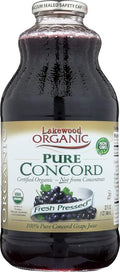 Lakewood Organic Fresh Pressed Pure Concord Grape (3 X 32 Fl Oz) by Lakewood