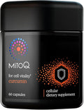 MitoQ Curcumin Longvida Lipidated Formula Mitochondria-targeted Antioxidant | Ultra Bioavailable &amp Sustained Action Free-Form Curcumin 60 Capsules