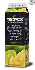 Tropics Margarita Drink Mix 32 Ounce -- 12 per case.