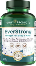 EverStrong - Creatine Monohydrate Blend - Clinically Studied for Golf Maximizing Driving Distance - Muscle Matrix Blend - Joint Muscle &amp Energy Support - Boron CoffeeBerry Vitamin D3 - 120 Tabl