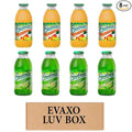 LUV BOX- variety Everfresh Juice 16 oz. pack of 8 Everfresh Mango Carrot Everfresh Lime. by evaxo