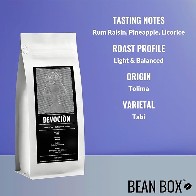 Nasa We'sx - Indigenous Coffee - Roasted by Devocion - Freshly Ground Coffee - 12 Ounce Bag
