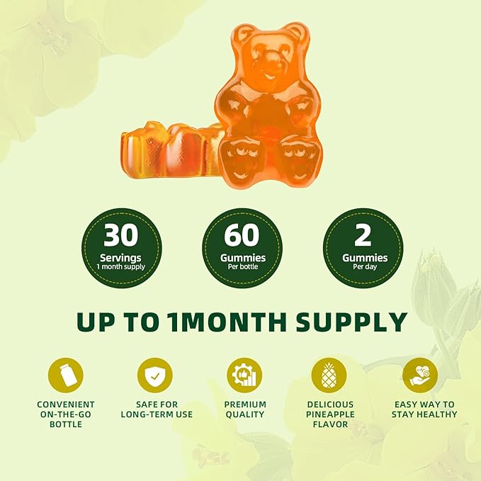 Catfit (120 pcs) Mullein Gummies for Lungs Detox &ampLymphatic DrainageMullein Leaf ExtractQuercetin&ampElderberry for Respiratory &amp Immune SupportVegan Pineapple Flavor (2 Pack)
