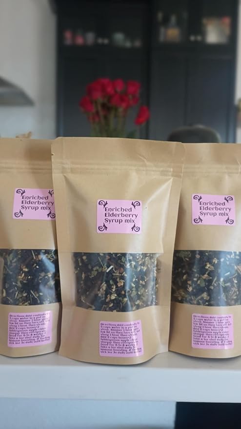Emerald Boa Apothecary immune boosting Herbal Tea - Small 1 Count Caffeine Free Vegan Allergen Free