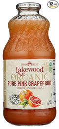 Organic Pink Grapefruit Juice (Pack of 12)