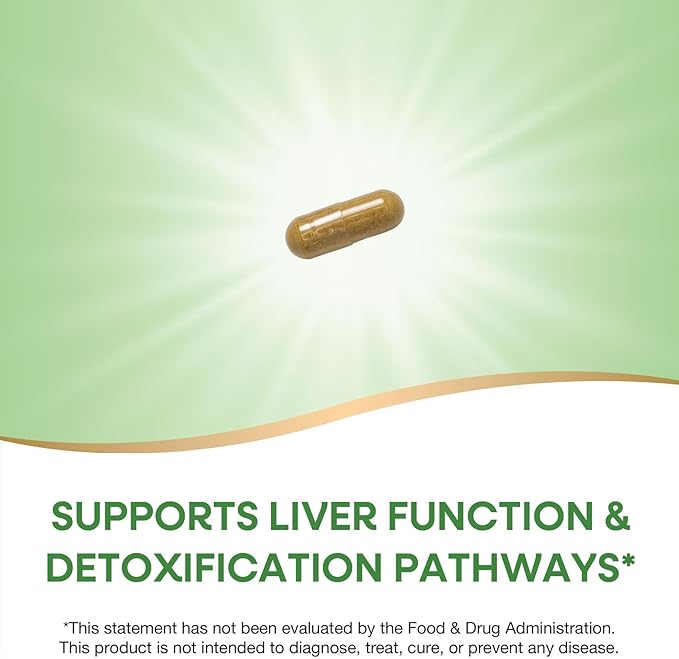Nature's Way Milk Thistle Supports Liver Function &amp Detox Pathways* 175 mg Milk Thistle Seed Extract Standardized to 80% Silymarin per Serving Vegan 120 Capsules (Packaging May Vary)