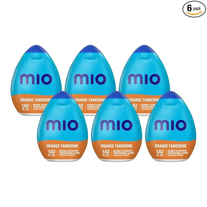 Mio Vitamins Liquid Water Enhancer Orange Tangerine 1.62 OZ 6-Pack