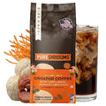 PureShrooms Mind &amp Body Ground Mushroom Coffee – Focus Energy &amp Mood Support – Premium Arabica with Organic Lion’s Mane Reishi &amp Cordyceps – Low Acidity Jitter-Free Medium Roast – 340g