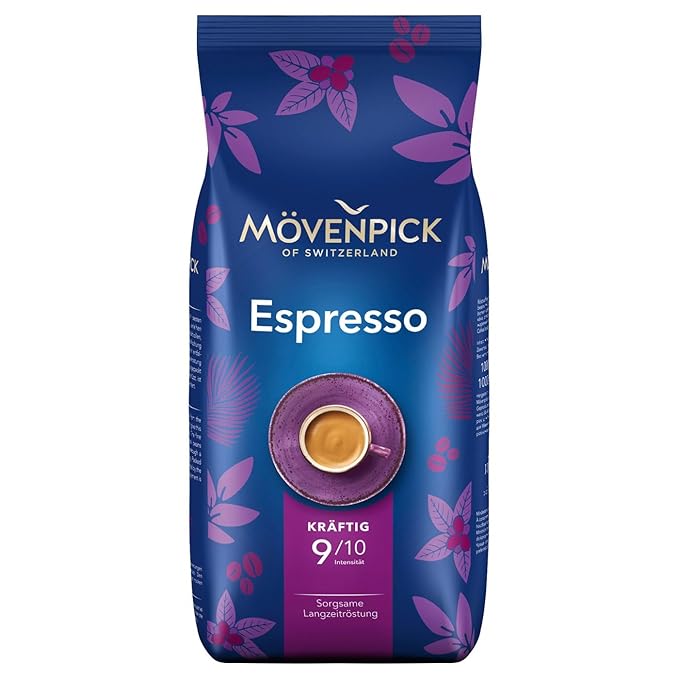 Mövenpick Espresso ganze Bohnen gehaltvoll &amp kräftig 1 kg