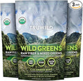 TruWild Greens Superfood Juice Powder with 22+ Greens &amp Anti-Oxidants Natural Immune Stress Digestion Support Powder 90 Servings 3 Pack