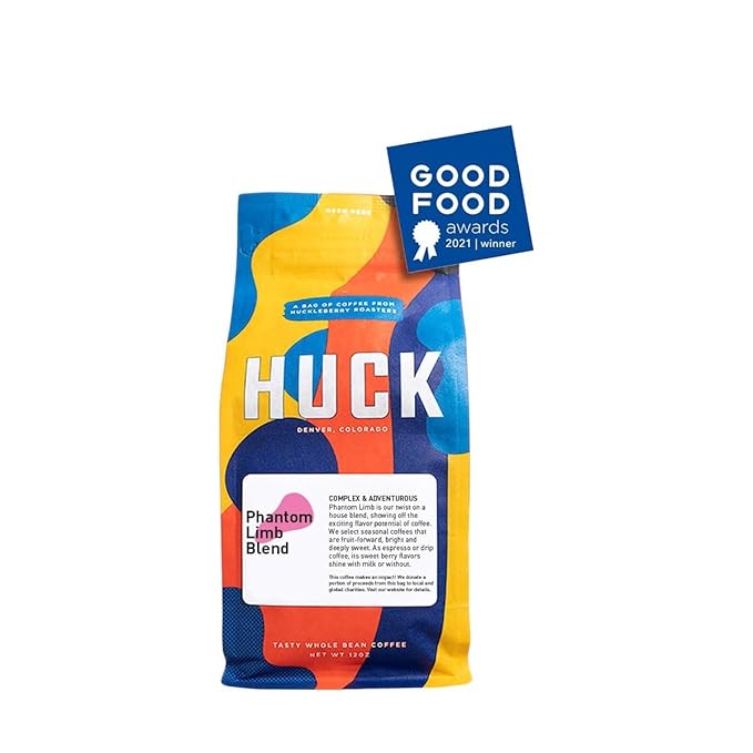 Phantom Limb - Roasted by Huckleberry Roasters - Freshly Ground Coffee - 5 Pound Bag