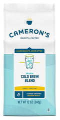 Cameron's Coffee Original Cold Brew Blend Coarse-Ground Coffee Medium Roast 100% Arabica 12-Ounce Bag (Pack of 1)