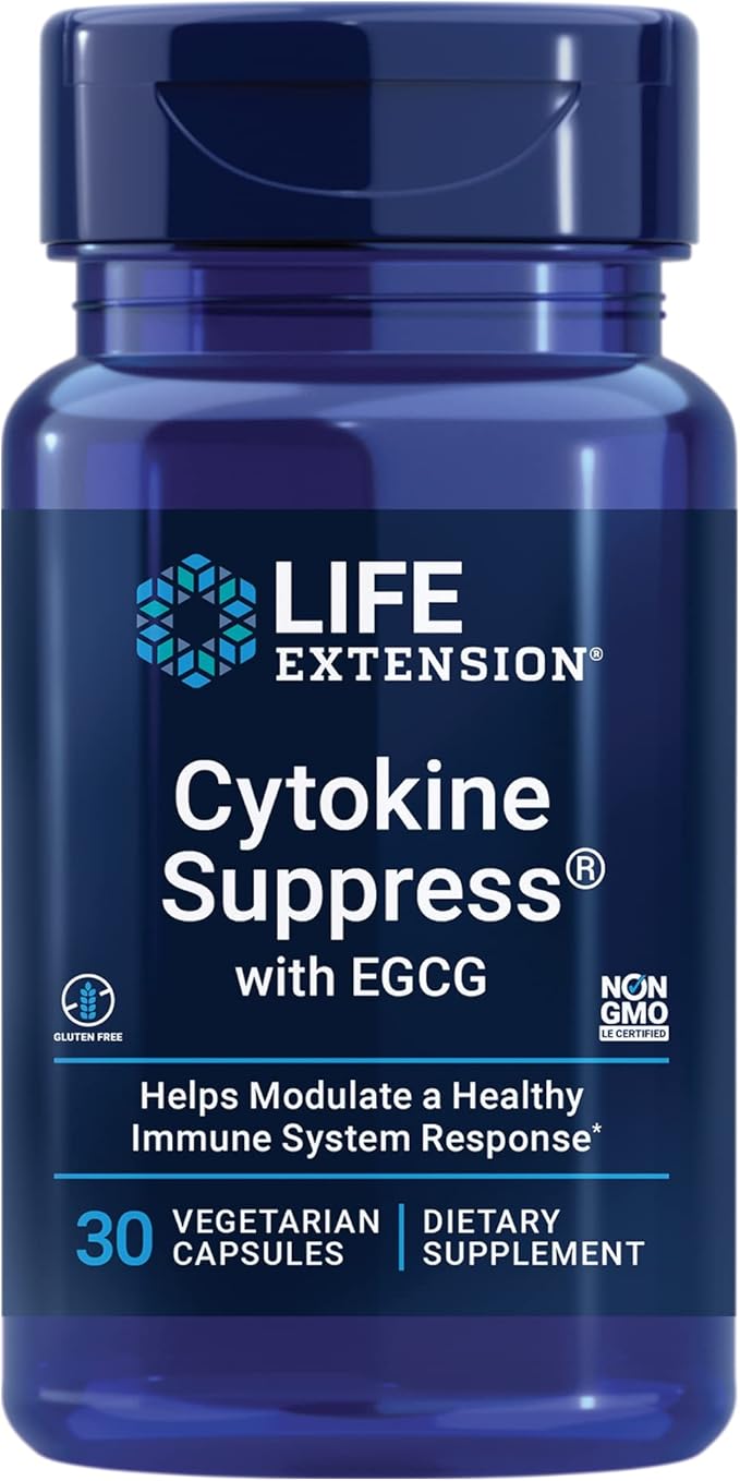 Life Extension Cytokine Suppress with EGCG 30 Count