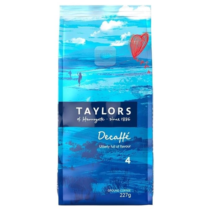 Taylors of Harrogate Decaffe Rich Roast Ground Coffee (227g)