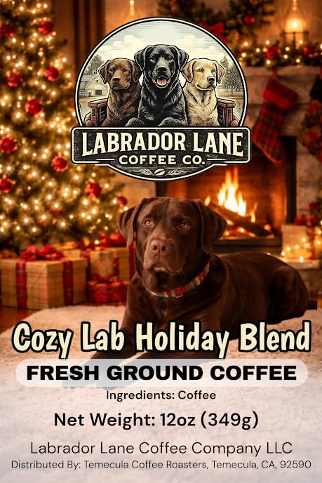 Cozy Lab Holiday Blend - Premium Small Batch Coffee - 12oz