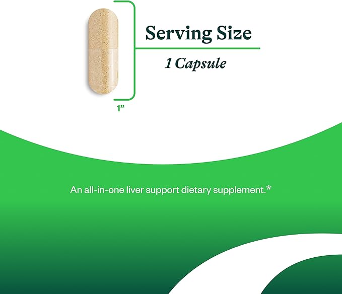 Seeking Health Liver Nutrients - Health Supplement for Glutathione Production Support - Liver Cell Function Support with Milk Thistle Alpha-Lipoic Acid &amp N-Acetyl-L-Cysteine - 60 Capsules