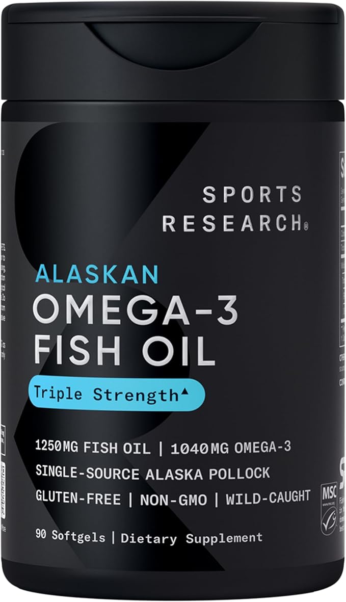 Sports Research® Multivitamins Pack - Collagen Peptides Type 1 &amp 3 Powder + Vitamin D3 + K2 5000IU + Omega-3 Fish Oil 1250