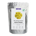 Premium Perfume Lotus Dried Natural Flowers Tea Whole Flower | Non GMO Caffeine-free | 1oz(28g)