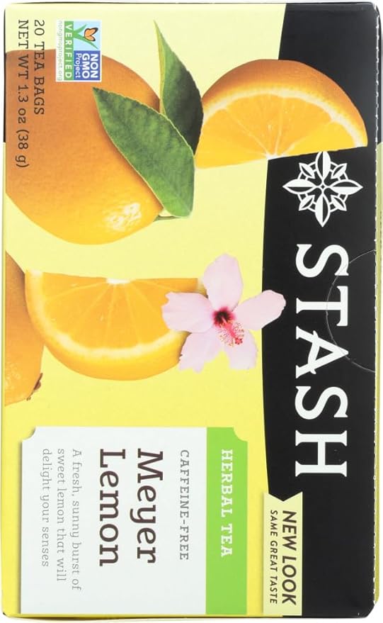 Stash Herbal Tea Meyer Lemon 20 Count Box (9 Pack)