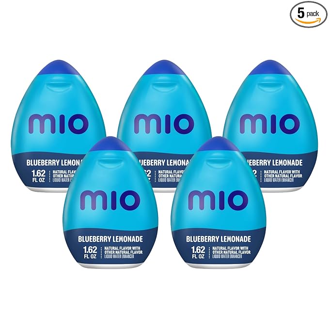 Mio Water Enhancer Blueberry Lemonade 1.62 Fl Oz (Pack of 5)