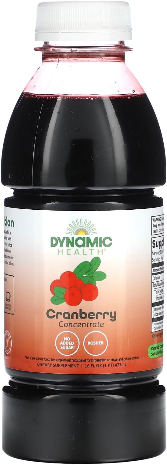 Dynamic Health - Cranberry Juice Concentrate 16 oz liquid