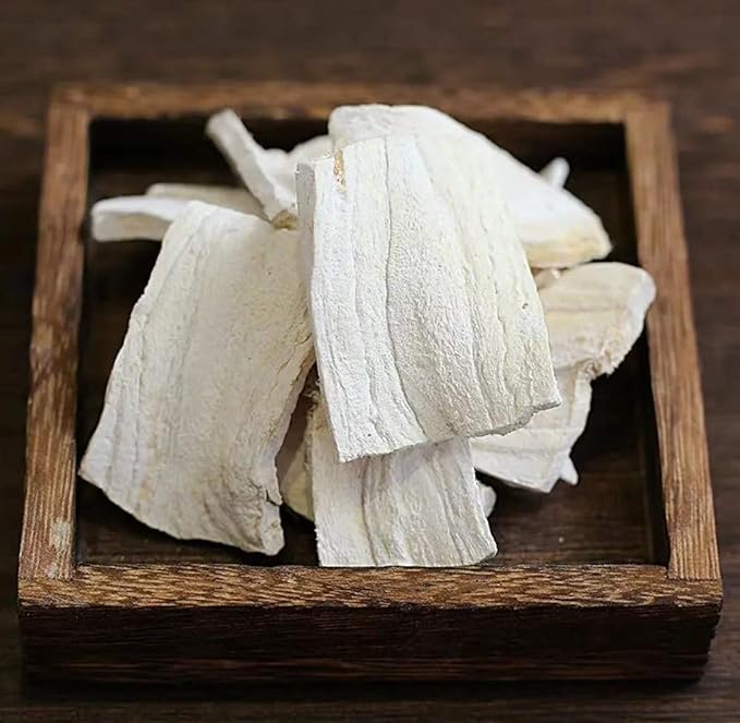 Greenlike Kudzu Root Slice Kudzu Tea Radix Puerariae Ge Gen 野生 葛根 葛根片 中药材 无熏硫 (16oz)