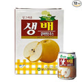 NH Korean Grated Pear Juice Can 240ml X 12 pieces/Korean Food Korean Drink Korean Juice