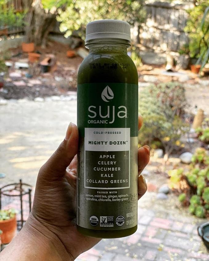 Suja Organic Vegan Mighty Dozen - Non-GMO Project Verified - Gluten and Dairy free - No Preservatives and Flavors Added - 9 Pack - Ready Set Gourmet Donate a Meal Program