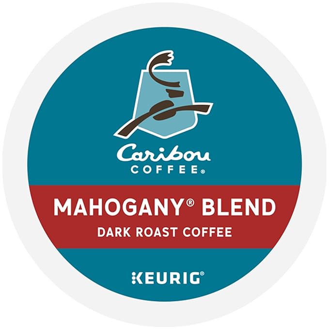 Caribou Coffee® Single-Serve Coffee K-Cup® Pods Mahogany Carton Of 24