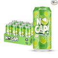No Cap Soda Pop Soda Apple Rizz 16 fl oz (Pack of 12)