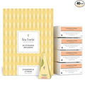 Tea Forte Chamomile Citron Premium Organic Caffeine-Free Herbal Tea Blend Event Box Bulk Pack 40 Count 10 per tray Individually Wrapped Handcrafted Pyramid Infusers