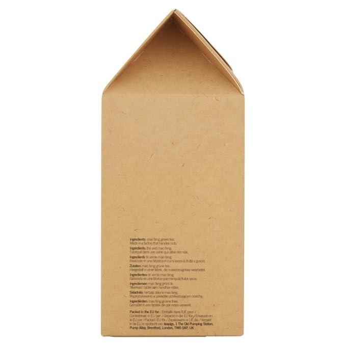 Teapigs Mao Feng Green Tea Bags Made With Whole Leaves caffeine-free natural ingredients (1 Pack of 50 Teabags)