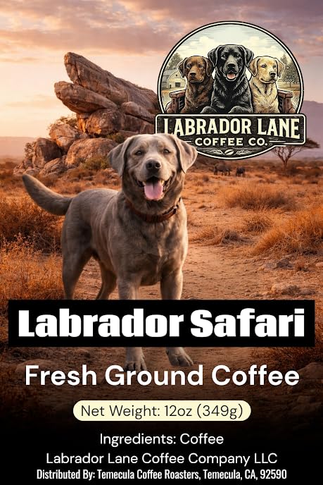 Labrador Safari Small Batch Premium Coffee - 12 oz